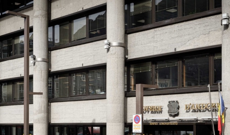 L'edifici administratiu del Govern.